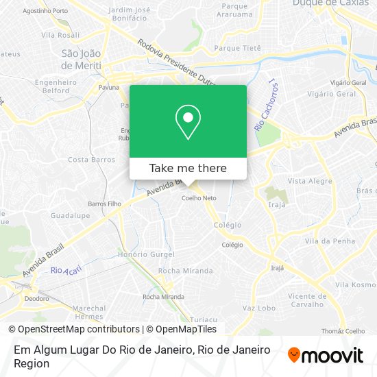 Em Algum Lugar Do Rio de Janeiro map