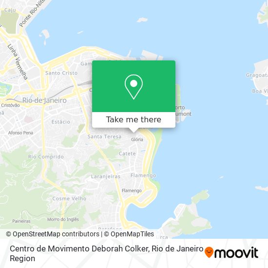 Centro de Movimento Deborah Colker map