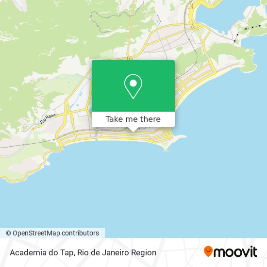 Academia do Tap map