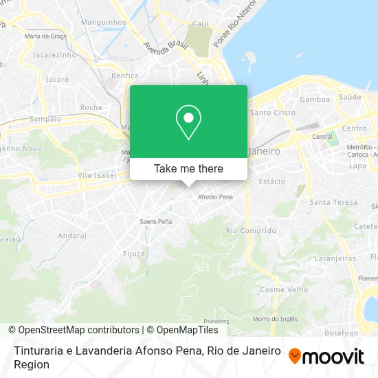 Tinturaria e Lavanderia Afonso Pena map