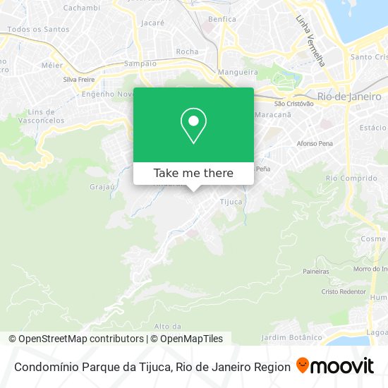 Condomínio Parque da Tijuca map