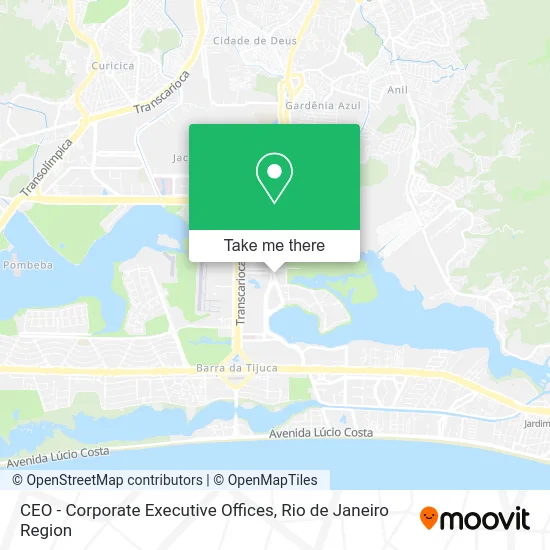 CEO - Corporate Executive Offices map