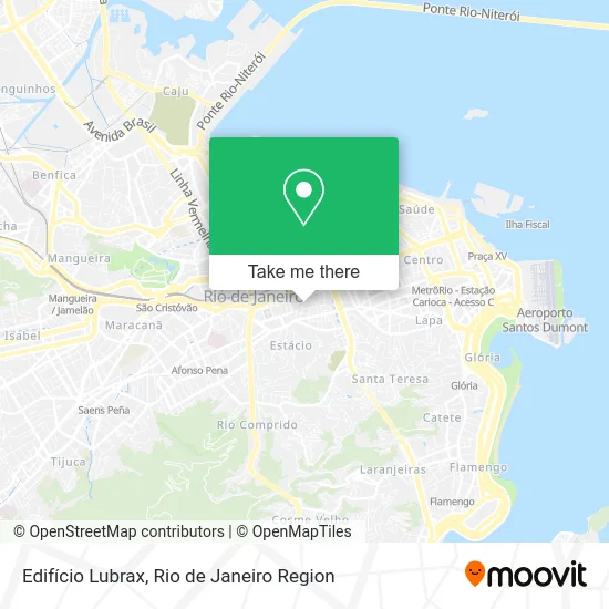 Edifício Lubrax map