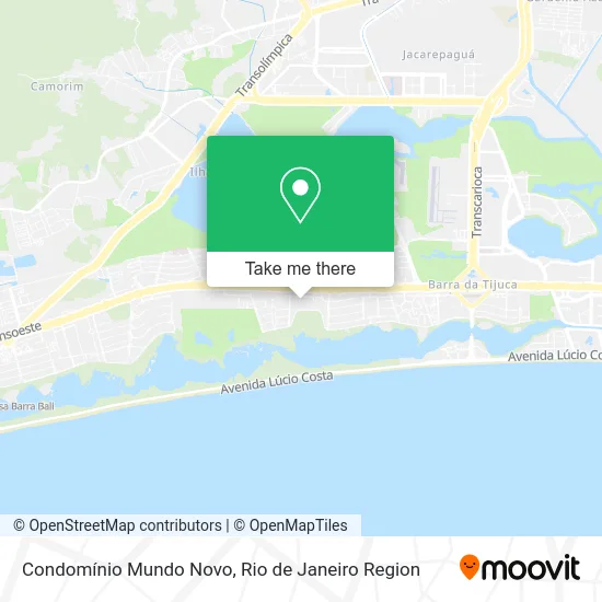 Condomínio Mundo Novo map