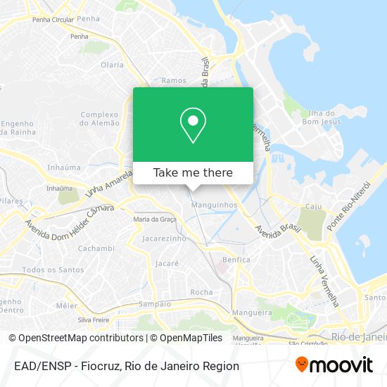 Mapa EAD/ENSP - Fiocruz