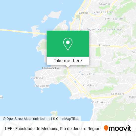 UFF - Faculdade de Medicina map