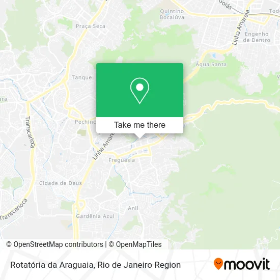 Rotatória da Araguaia map