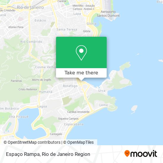 How to get to Espaço Rampa in Urca by Bus or Metro?