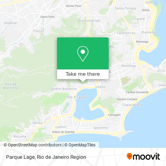 Parque Lage map