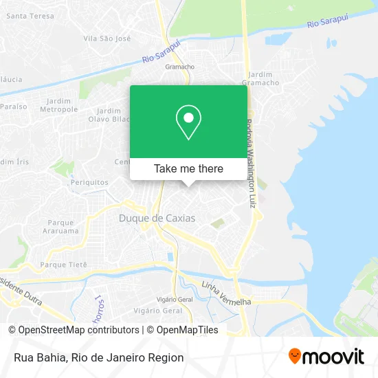 Rua Bahia map