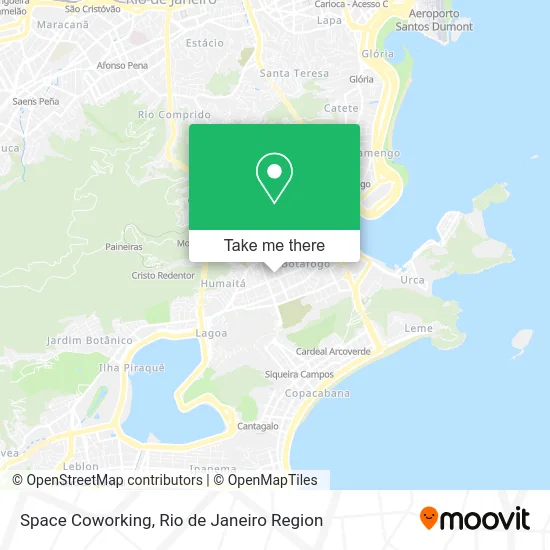 Space Coworking map