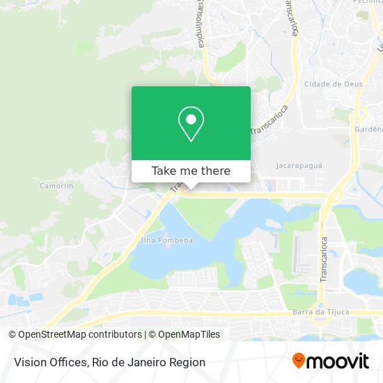 Vision Offices map