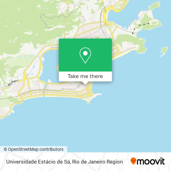 Universidade Estácio de Sá map