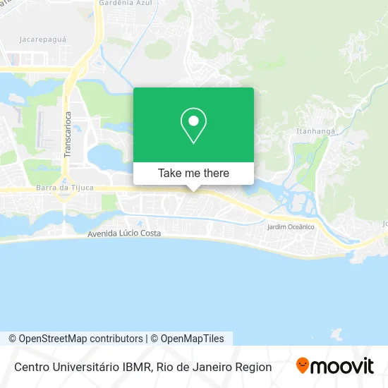 Centro Universitário IBMR map