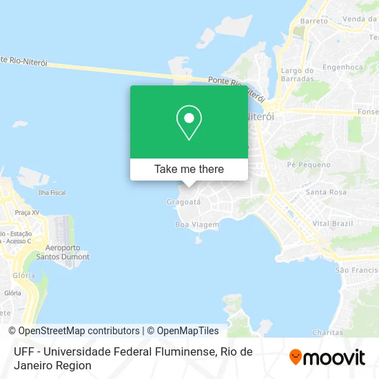 UFF - Universidade Federal Fluminense map