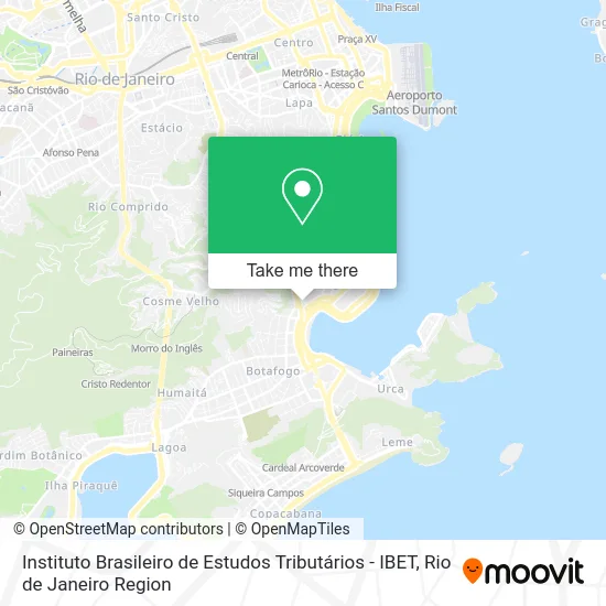 Instituto Brasileiro de Estudos Tributários - IBET map