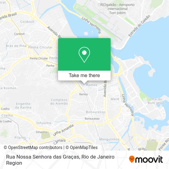 Rua Nossa Senhora das Graças map