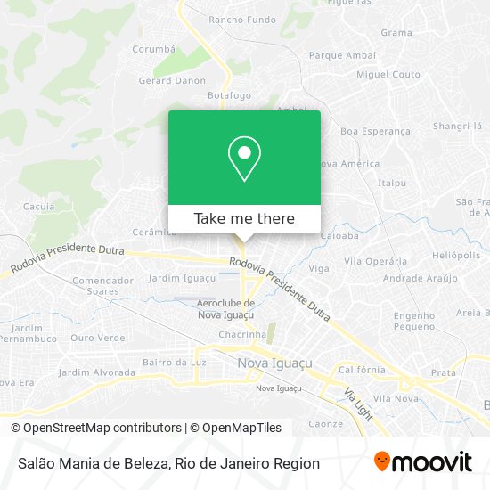 Salão Mania de Beleza map