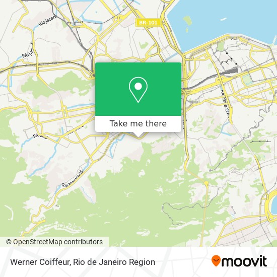 Werner Coiffeur map
