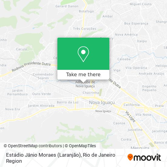 Estádio Jânio Moraes (Laranjão) map