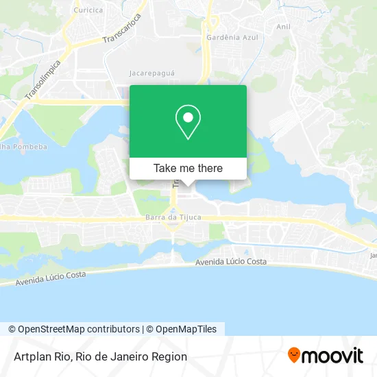 Artplan Rio map