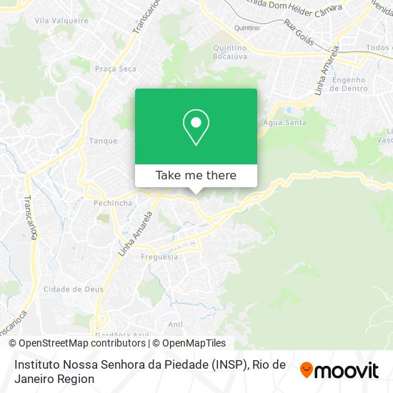 Instituto Nossa Senhora da Piedade (INSP) map