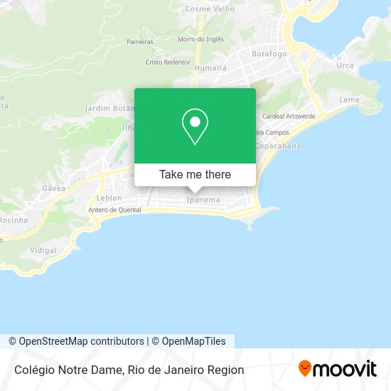 Colégio Notre Dame map