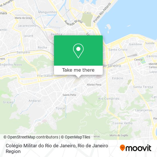 Colégio Militar do Rio de Janeiro map