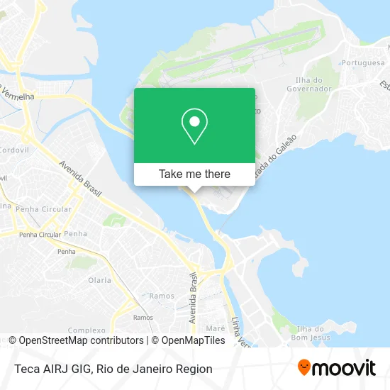 Teca AIRJ GIG map