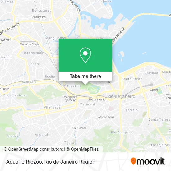 Aquário Riozoo map