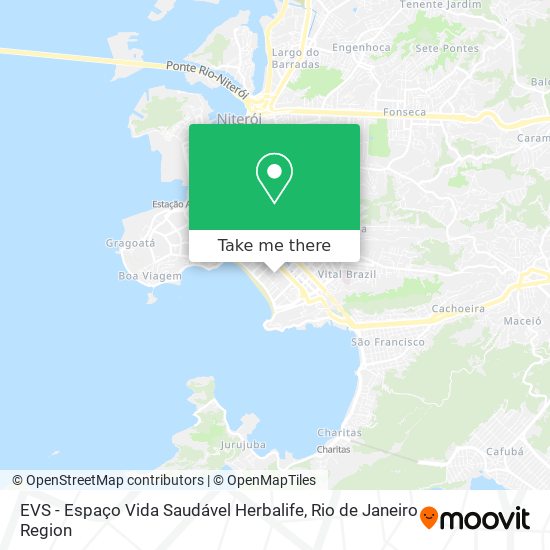 Mapa EVS - Espaço Vida Saudável Herbalife