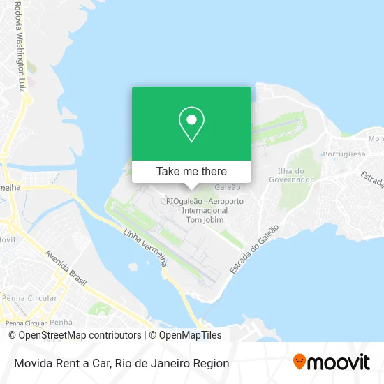 Movida Rent a Car map