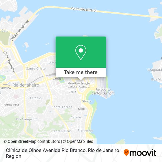 Clínica de Olhos Avenida Rio Branco map