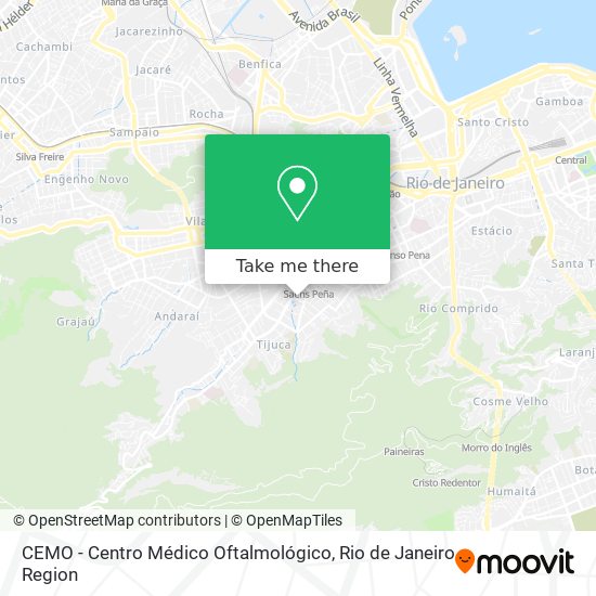 Mapa CEMO - Centro Médico Oftalmológico