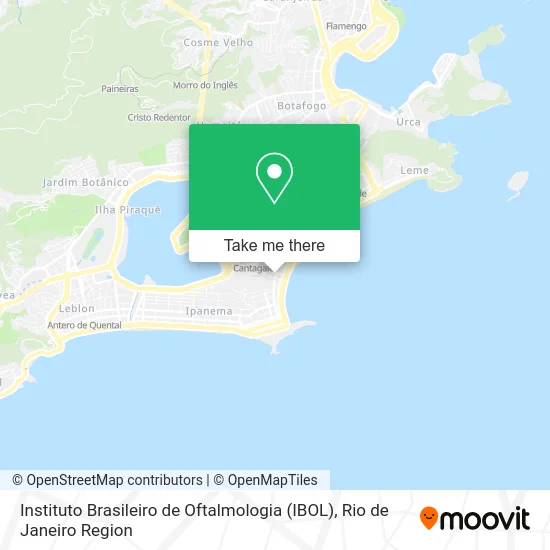 Instituto Brasileiro de Oftalmologia (IBOL) map