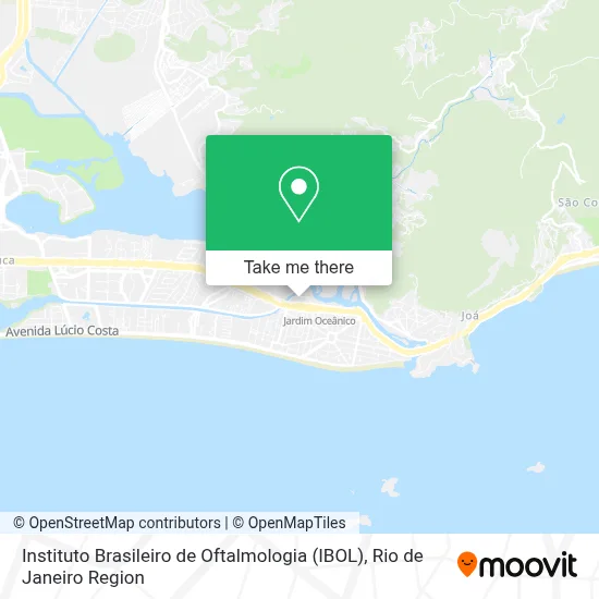Instituto Brasileiro de Oftalmologia (IBOL) map