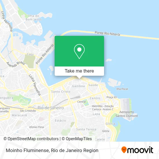Moinho Fluminense map