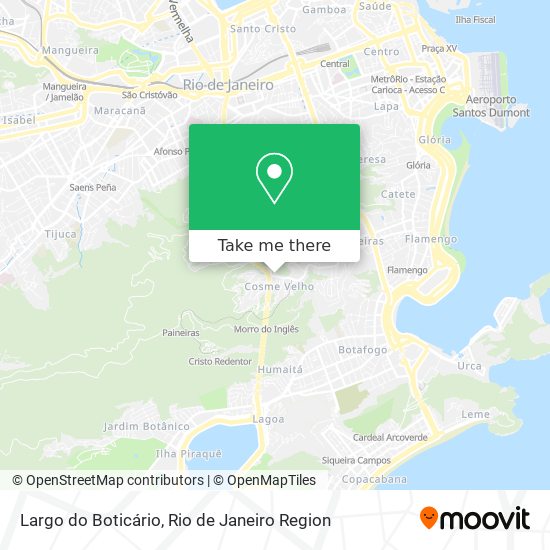 Largo do Boticário map