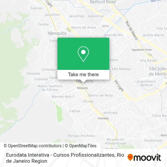 Eurodata Interativa - Cursos Profissionalizantes map