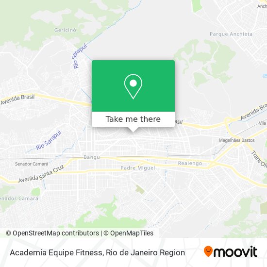 Academia Equipe Fitness map