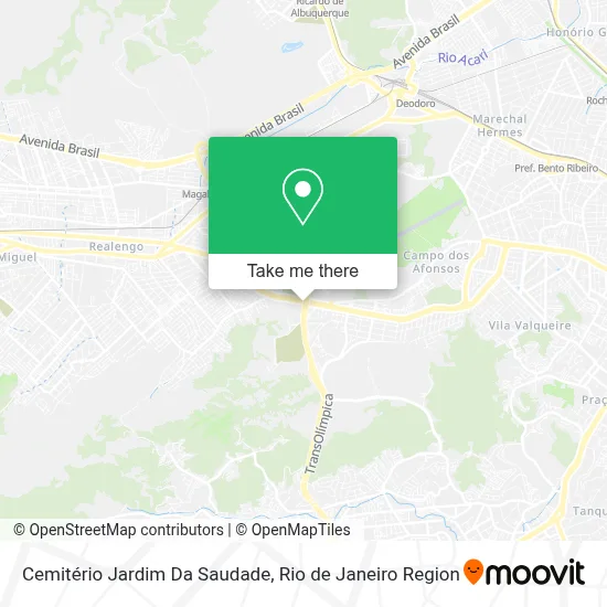 Cemitério Jardim Da Saudade map