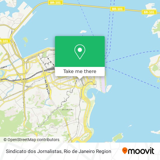 Sindicato dos Jornalistas map