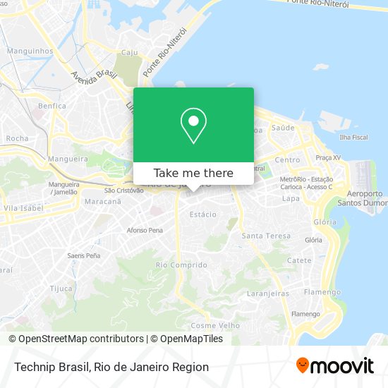 Technip Brasil map