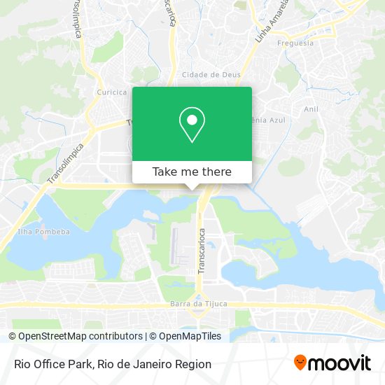 Rio Office Park map