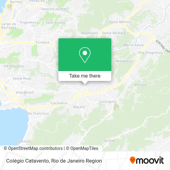 Colégio Catavento map