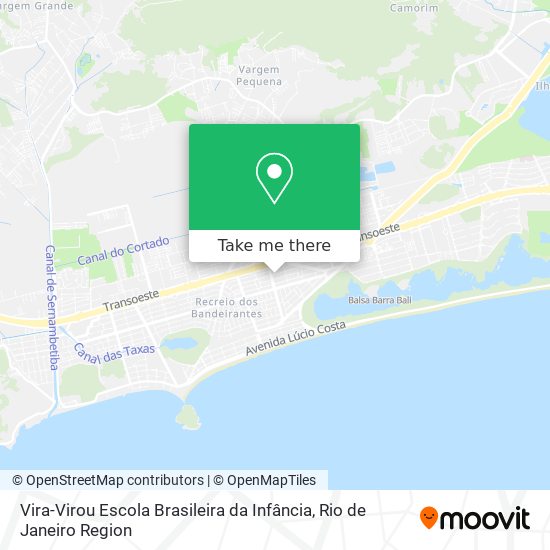 Vira-Virou Escola Brasileira da Infância map