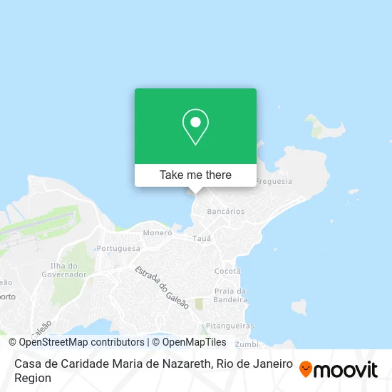 Casa de Caridade Maria de Nazareth map