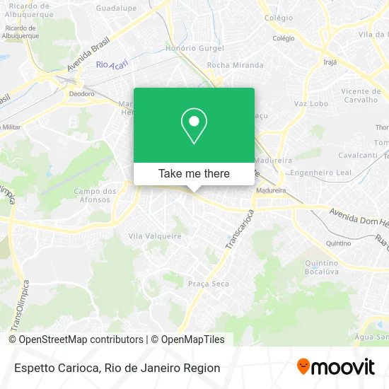 Espetto Carioca map