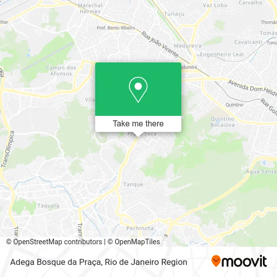 Adega Bosque da Praça map