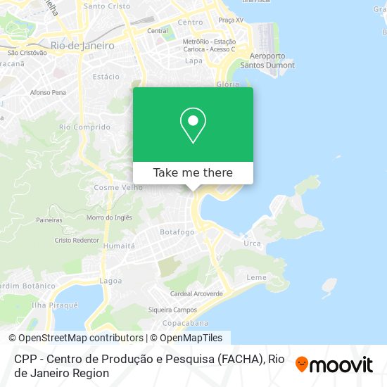 CPP - Centro de Produção e Pesquisa (FACHA) map